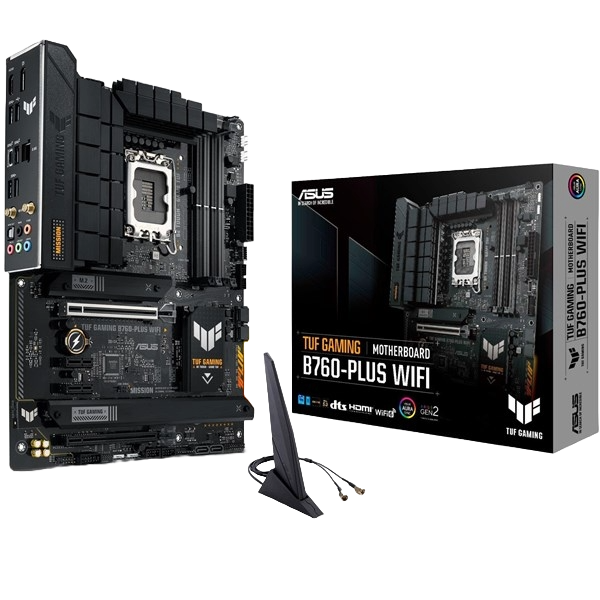 ASUS TUF Gaming B760-PLUS WIFI ATX Motherboard for Intel LGA1700 CPUs